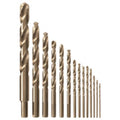 BOSCH CO14B 14-Piece Cobalt Drill Bit Set with Case | Metal drilling. drill bits set to drill holes in metal. M42. three-flat shank. drill bits for stainless steel - Amazon.com
