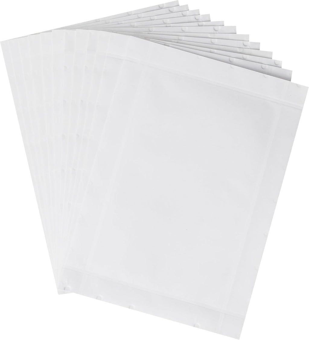 Amazon Basics Paper Shredder Lubricating Sheets for Cleaning and Sharpening Blades. 12-Pack