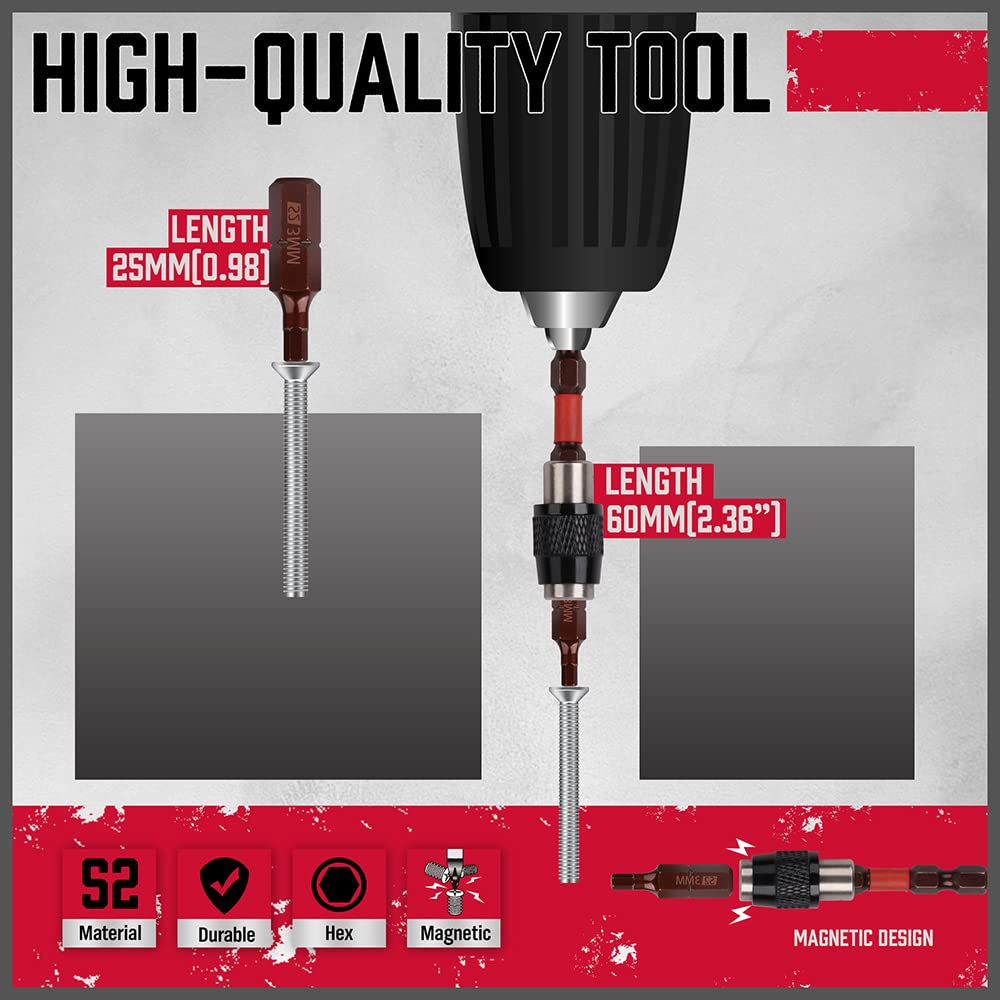 Premium 25-Piece Allen Key Drill Bit Set - Durable Allen Wrench Bits with Strong Magnetic Tips. SAE & Metric Hex Keys - Amazon.com