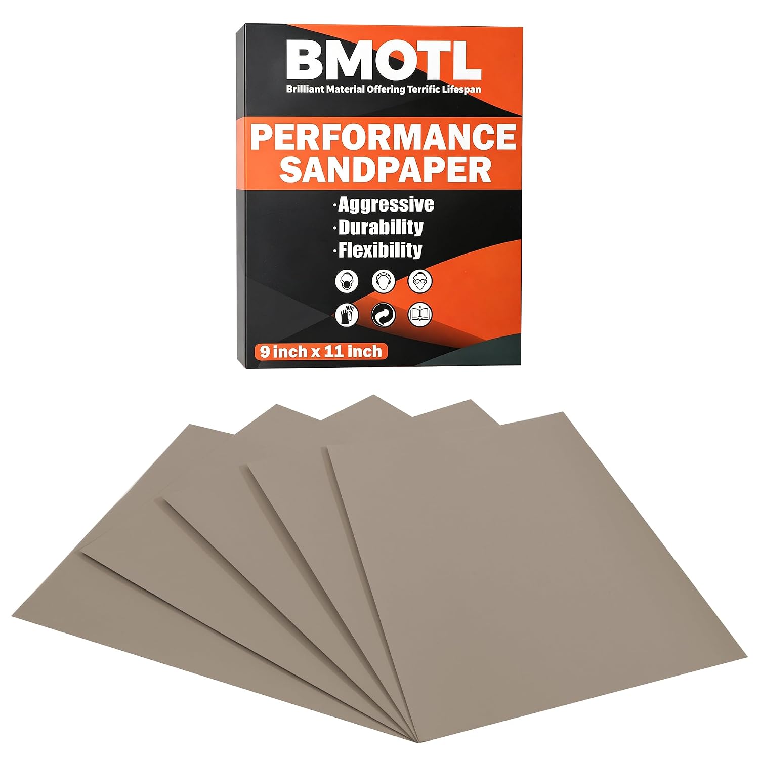 Wet Dry Sandpaper Sheets 9x3.6. 1000 1200 1500 2000 3000 5000 Grit. 42Pcs | Premium Silicon Carbide Sand Paper for Wood Furniture Finishing. Automotive Polishing. Metal Sanding - Amazon.com