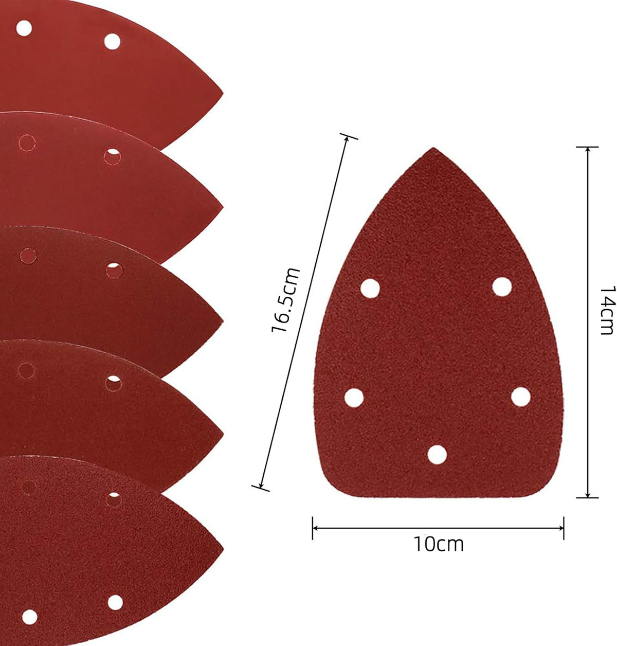 Coceca Mouse Detail Sander Sandpaper Sanding Paper Assorted Sanding Pads 40 80 120 180 240 Grits (50pcs Mouse Sandpaper) - Amazon.com
