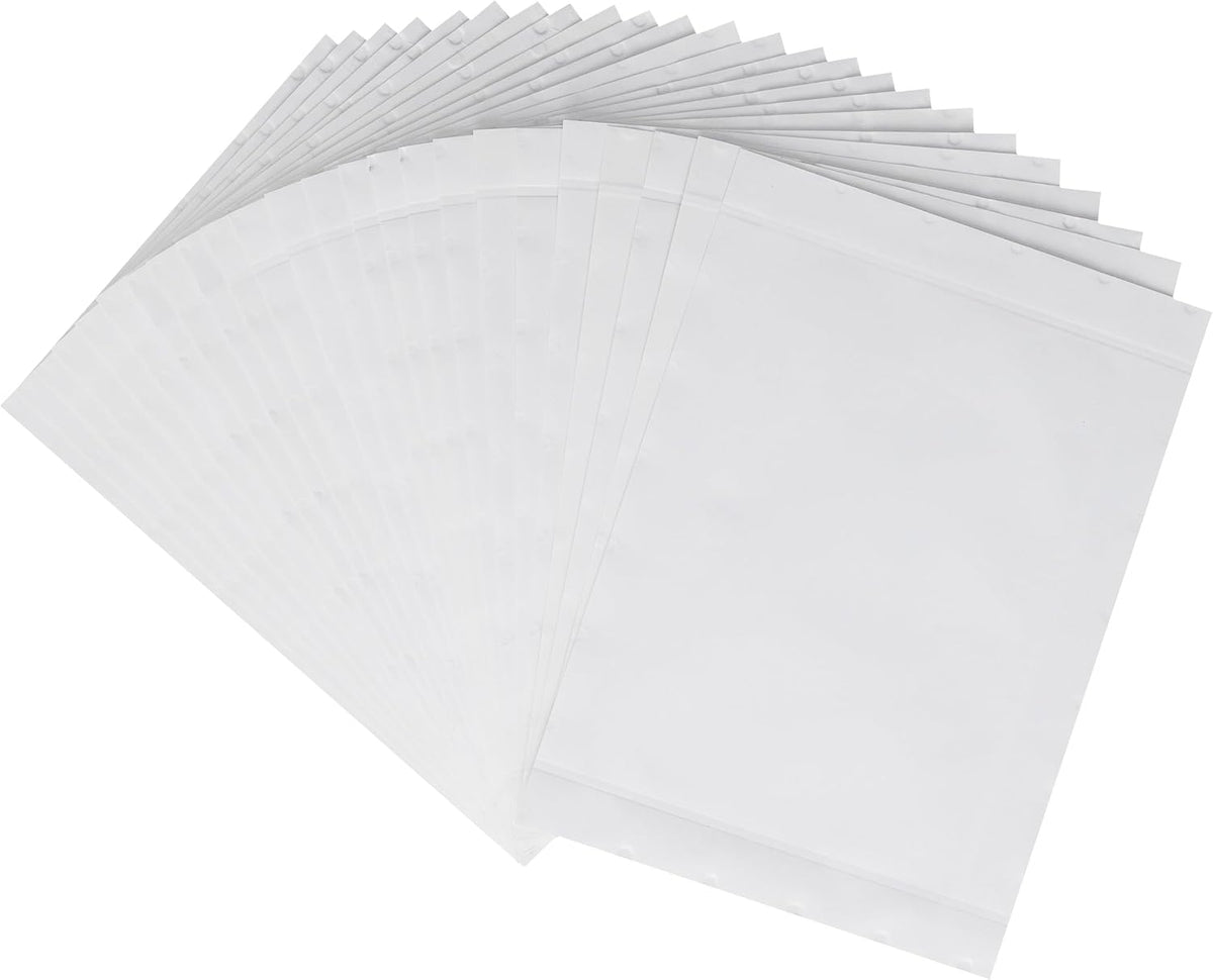 Amazon Basics Paper Shredder Lubricating Sheets for Cleaning and Sharpening Blades. 12-Pack