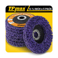 4-1/2 x 7/8 Strip Disc 5Pk Rust & Paint Removal for Angle Grinder