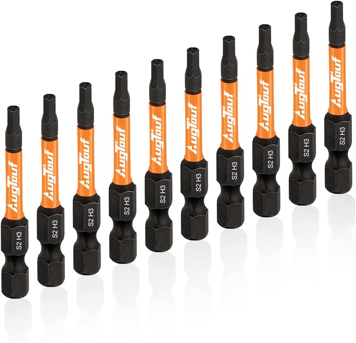 toolant Impact Allen Wrench Drill Bit Set. 20-Piece Metric & SAE. 2-Inch | S2 steel magnetic bits with 1/4-inch hex shanks; includes 4 mini L-shaped hex keys and labeled holders in a storage case - Amazon.com