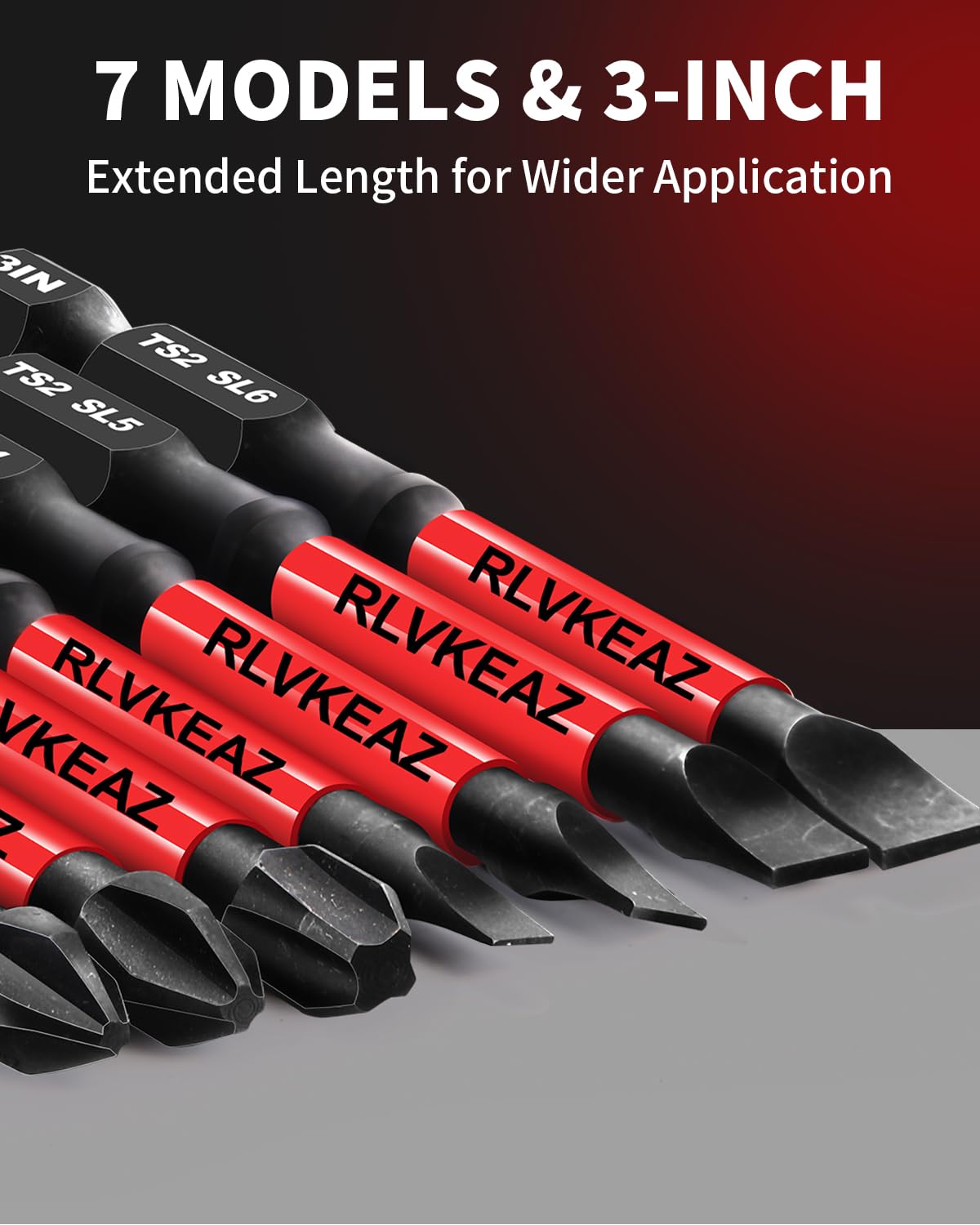RLVKEAZ 3-Inch Long Magnetic Screwdriver Bit Set. Phillips Slotted. 10-Pack | #1 #2 #3 Phillips Head Drill Bits. S2 Alloy Steel. CNC Tips. 1/4-Inch Hex Shank for Impact Driver and Power Drill - Amazon.com