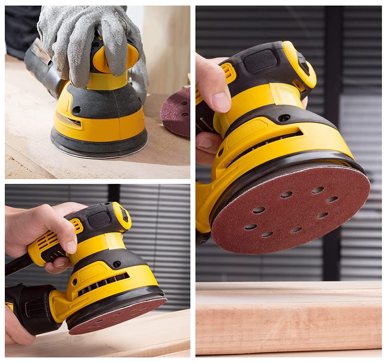 POTUINOM 165 PCS 5 Inch Sanding Discs Random Orbital Sander Sandpaper | Professional Orbital Sander Pads. Hook and Loop Sand Paper Sander discs.Sanding Pad 40 60 80 120 150 240 320 400 600 Mix Grit - Amazon.com