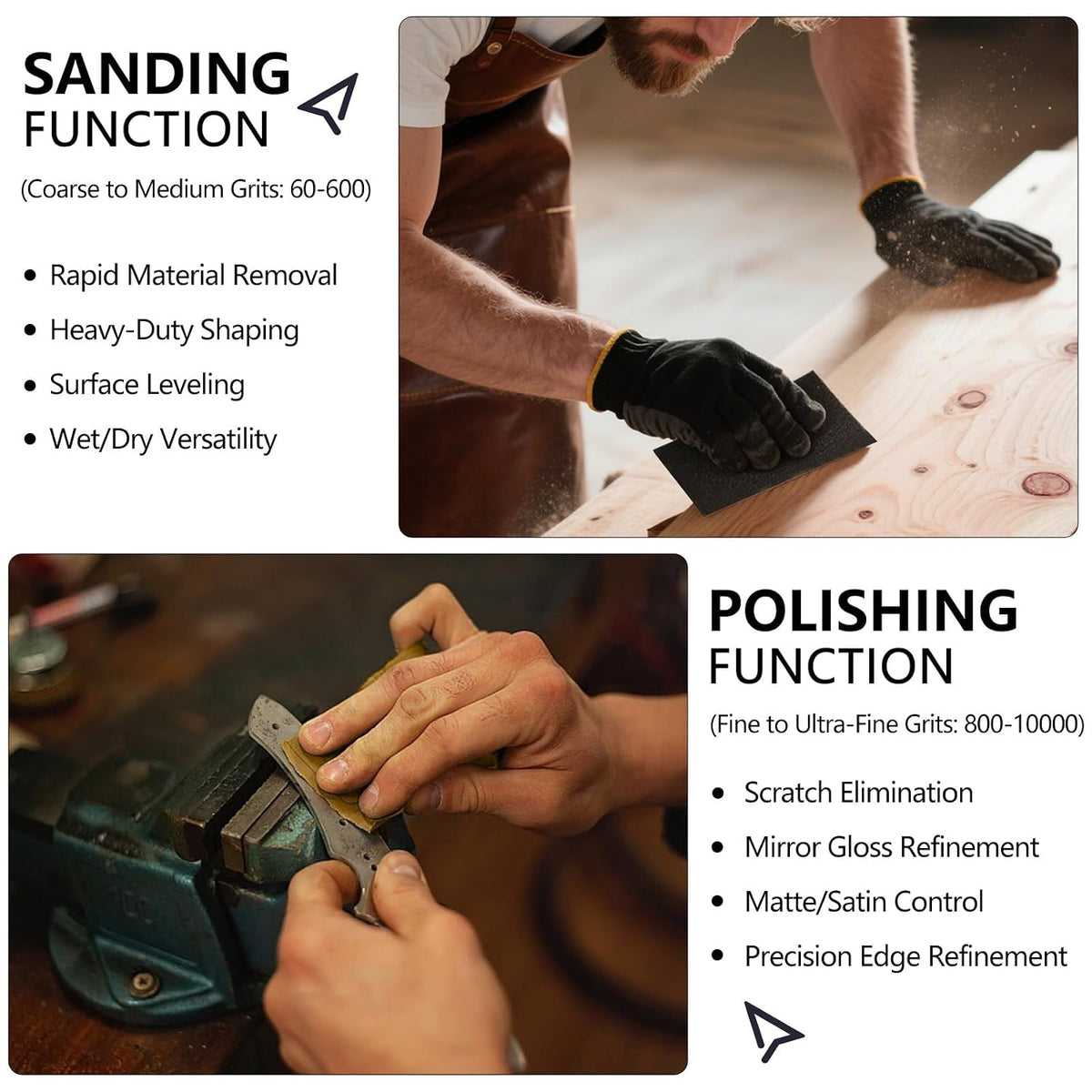 Shineboc Sandpaper 600 Grit. Wet Dry Sand Paper 9 x 3.6 Inch | 21 Sheets. for Wood Metal Automotive Sanding. Smoothing and Polishing - Amazon.com