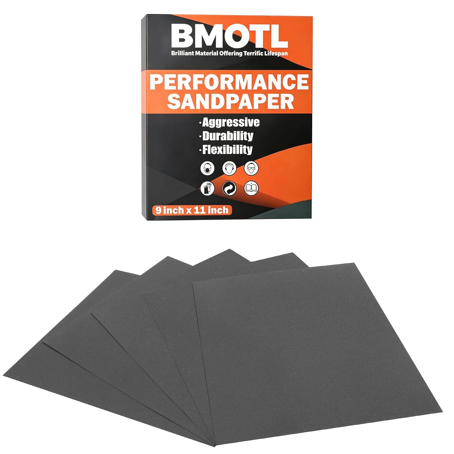 Wet Dry Sandpaper Sheets 9x3.6. 1000 1200 1500 2000 3000 5000 Grit. 42Pcs | Premium Silicon Carbide Sand Paper for Wood Furniture Finishing. Automotive Polishing. Metal Sanding - Amazon.com