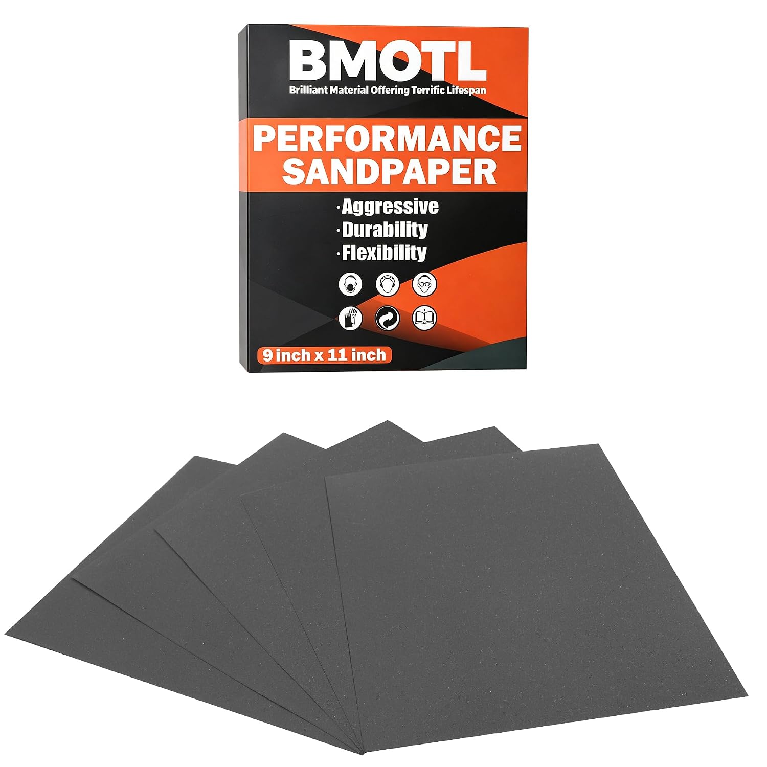 Wet Dry Sandpaper Sheets 9x3.6. 1000 1200 1500 2000 3000 5000 Grit. 42Pcs | Premium Silicon Carbide Sand Paper for Wood Furniture Finishing. Automotive Polishing. Metal Sanding - Amazon.com