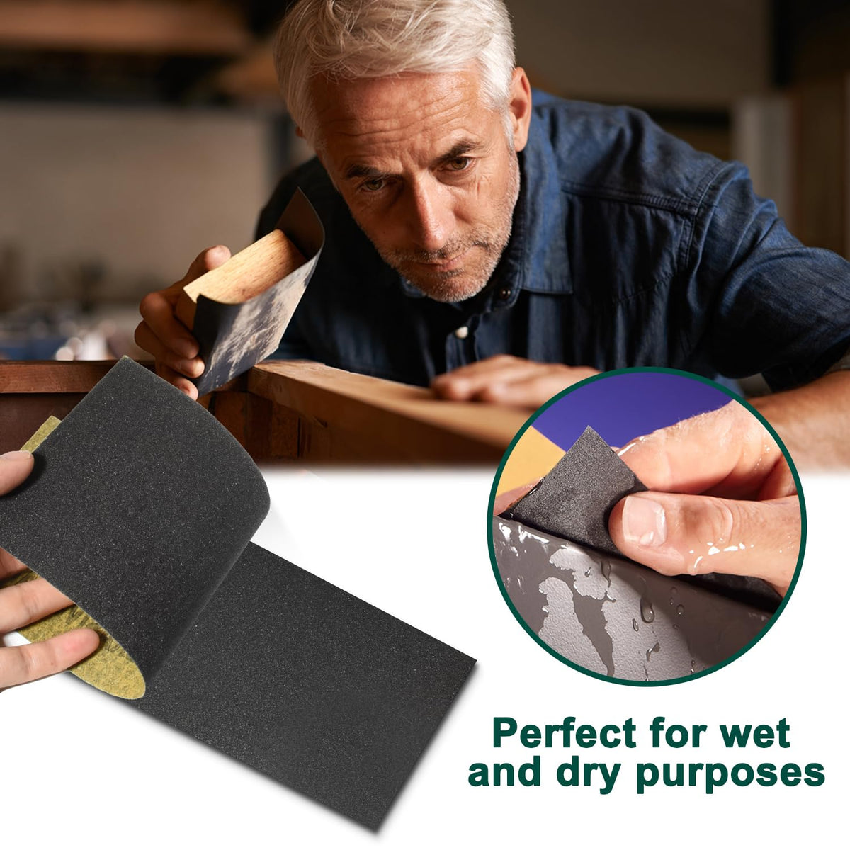 24PCS Sandpaper Assortment 12 Grits Wet Dry Sandpaper Sheets.Silicon Carbide Sanding Paper 120 to 3000 Grit Fine Sandpapers and Coarse Sand Paper for Metal. Wood Furniture and Automotive (9x3.6 Inch) - Amazon.com