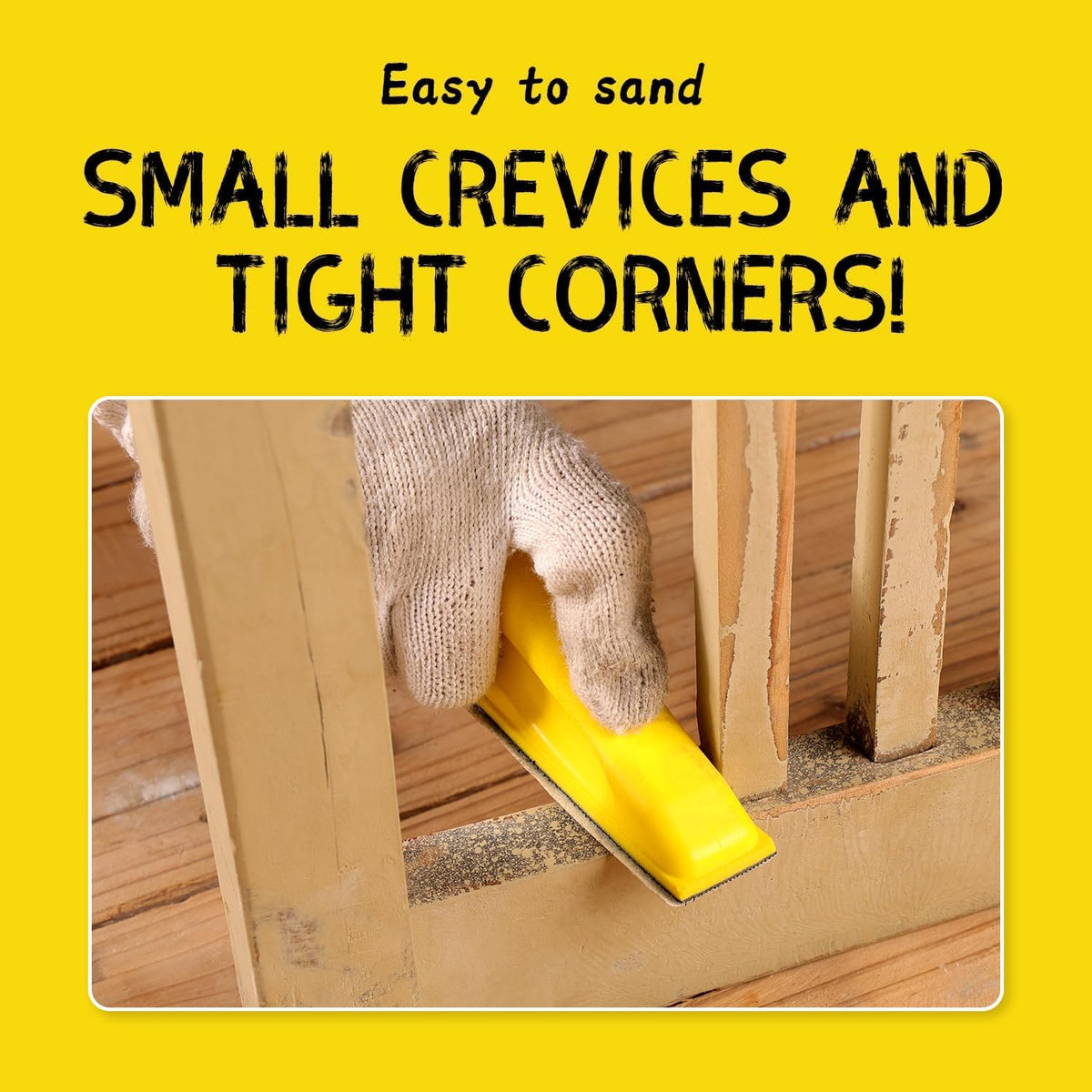 POLIWELL Micro Sander Kit 3.5 x 1 Mini Sander for Small Projects. Detail Handle Sanding Tools + Sandpaper 80 120 180 240 400 Grit for DIY Crafts Wood Finishing Tight Narrow Spaces Polishing. 50 PCS - Amazon.com