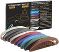 45 Pcs 1/2 x 12 Replacement Sharpening Belt Kit for Official Work Sharp Knife & Tool Sharpener (WSKTS & WSKTS-KT/Mk.1 & Mk.2) - Assorted Grits (80/120/240/400/600/800/1000/2500/5000) - Amazon.com