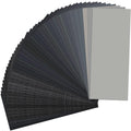 48 PCS Sandpaper 120-5000 Grit Wet Dry Sand Paper 9x3.6 for Wood Metal Car | Silicon carbide. electro coated. anti-clogging. tear-resistant backing. fits sanding blocks. flexible. fine grit polishing - Amazon.com