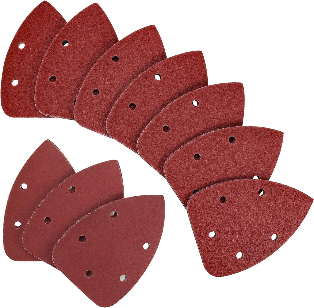 Coceca Mouse Detail Sander Sandpaper Sanding Paper Assorted Sanding Pads 40 80 120 180 240 Grits (50pcs Mouse Sandpaper) - Amazon.com