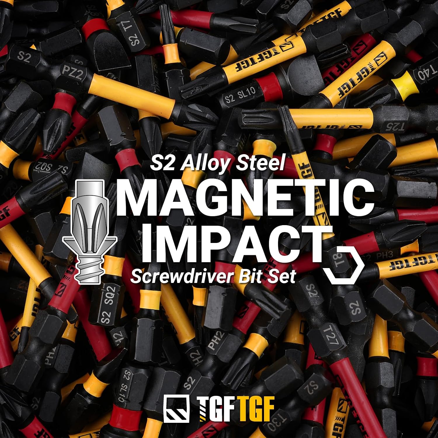TGFTGF Impact Hex Head Allen Wrench Drill Bit Set. 24PCS. 2-inch (Metric & SAE). Premium S2 Steel 1/4 Hex-Shank Hex Bit Set. CNC Machined Magnetic Screwdriver Bit Set. Storage Box. Automotive Home - Amazon.com