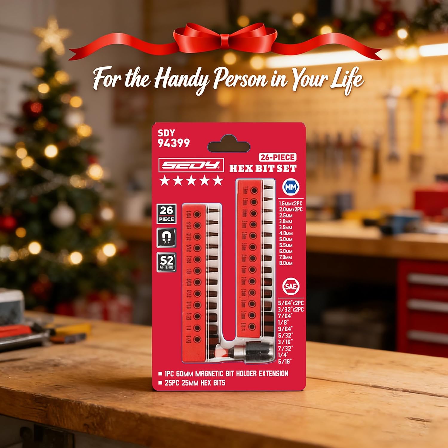 Premium 25-Piece Allen Key Drill Bit Set - Durable Allen Wrench Bits with Strong Magnetic Tips. SAE & Metric Hex Keys - Amazon.com
