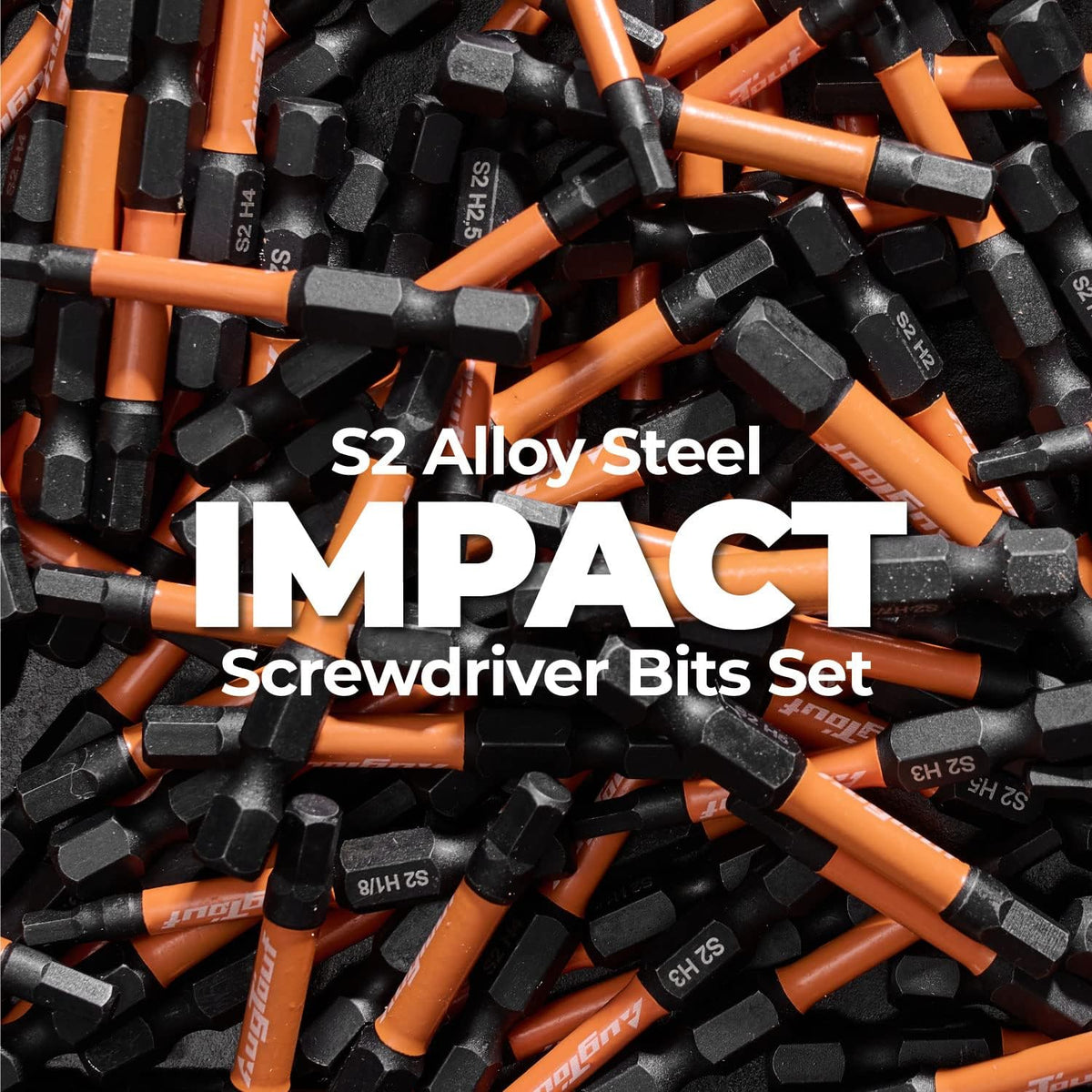 toolant Impact Allen Wrench Drill Bit Set. 20-Piece Metric & SAE. 2-Inch | S2 steel magnetic bits with 1/4-inch hex shanks; includes 4 mini L-shaped hex keys and labeled holders in a storage case - Amazon.com