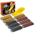 TOVPADE 54PCS Premium Micro Sander. Detail & Mini Sander Block – Precision Small Hand Sanding Tool. 80–800 Grit Sandpaper Kit. 3-in-1 Set for Wood. Crafts. Furniture. Tight Spaces & DIY Projects - Amazon.com